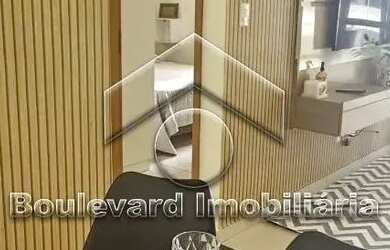 Imagem: O apartamento possui 1 Dormitório, 1 Banheiro, 1 Vaga na garagem