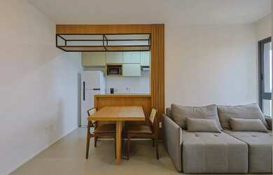 Imagem 3: APARTAMENTO MOBILIADO PARA LOCAÇÃO 01 QUARTO SUITE E 01 VAGA COM LAZER...