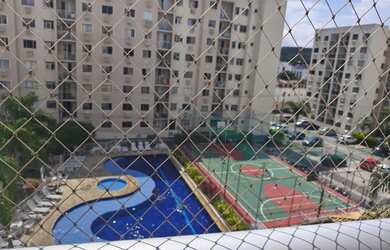 Imagem: O apartamento possui 1 Dormitório, 1 Banheiro, 1 Vaga na garagem