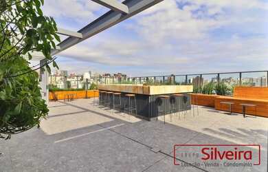 Imagem: O apartamento possui 1 Dormitório, 1 Banheiro, 24m² de Área