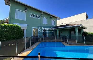 Imagem: A casa em condomínio possui 4 Dormitórios, 5 Banheiros, 5