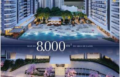 Imagem: O apartamento possui 3 Dormitórios, 5 Banheiros, 3 Vagas na