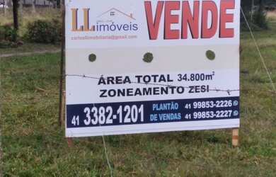 Imagem: O terreno está localizado em Colônia Murici, São José Dos