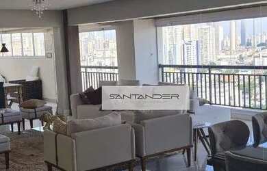 Imagem: O apartamento na cobertura possui 4 Dormitórios, 5 Banheiros