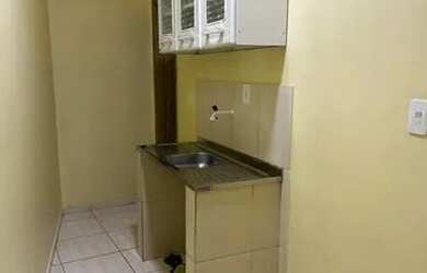 Imagem: O apartamento possui 1 Dormitório, 1 Banheiro, 1 Vaga na garagem