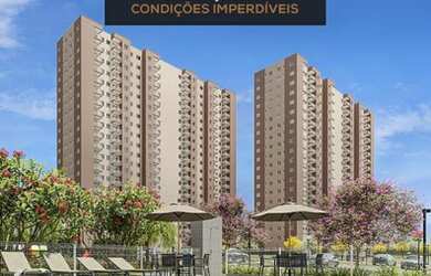 Imagem: O apartamento possui 2 Dormitórios, 1 Banheiro e 49m² de Área