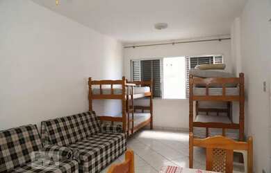 Imagem: O apartamento possui 1 Dormitório, 1 Banheiro, 1 Vaga na garagem