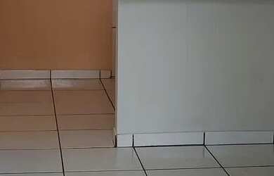 Imagem: O apartamento possui 1 Dormitório, 1 Banheiro, 1 Vaga na garagem