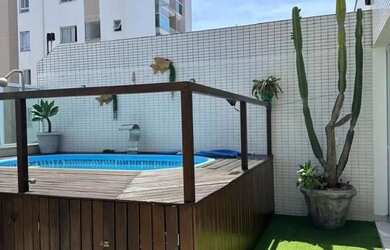 Imagem: O apartamento na cobertura possui 4 Dormitórios, 5 Banheiros