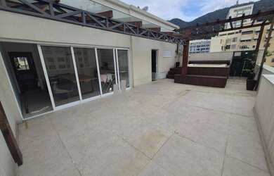 Imagem: O apartamento na cobertura possui 3 Dormitórios, 3 Banheiros