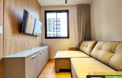 Imagem 10: Apartamento 1 quarto com ar condicionado, muito bem mobiliado e com internet