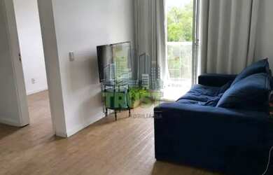 Imagem: O apartamento possui 2 Dormitórios, 1 Banheiro, 1 Vaga na garagem