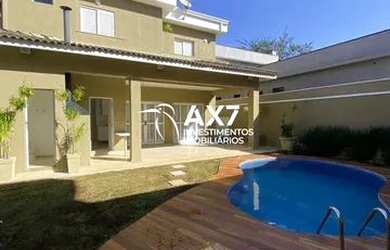 Imagem: A casa em condomínio possui 4 Dormitórios, 5 Banheiros, 4