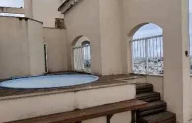 Imagem: O apartamento na cobertura para alugar possui 2 Dormitórios