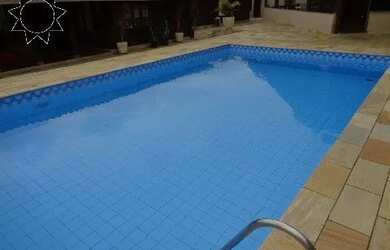 Imagem 7: CASA CARAPICUIBA. Piscina, Churrasqueira, VarandaeÁrea de serviço