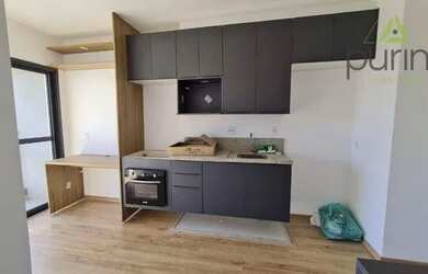 Imagem: O apartamento possui 1 Dormitório, 1 Banheiro, 33m² de Área