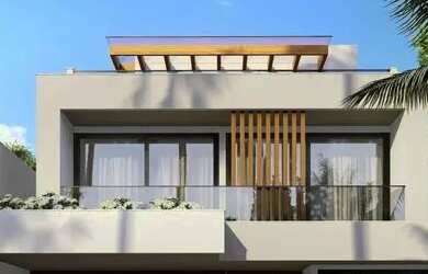 Imagem: A casa em condomínio possui 5 Dormitórios, 5 Banheiros, 3