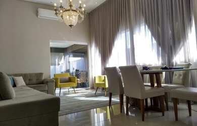 Imagem: A casa em condomínio possui 3 Dormitórios, 5 Banheiros, 4