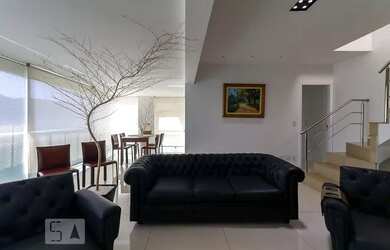 Imagem: O apartamento na cobertura possui 4 Dormitórios, 5 Banheiros