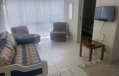 Imagem: O apartamento possui 1 Dormitório, 2 Banheiros, 1 Vaga na garagem