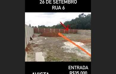 Imagem: O terreno possui 300m² de Área, Imóvel novo e está localizado