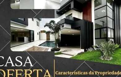 Imagem: A casa em condomínio possui 3 Dormitórios, 4 Banheiros, 2