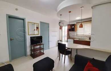 Imagem: O studio possui 1 Dormitório, 1 Banheiro, 1 Vaga na garagem