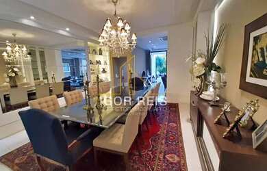 Imagem: A casa possui 4 Dormitórios, 5 Banheiros, 5 Vagas na garagem