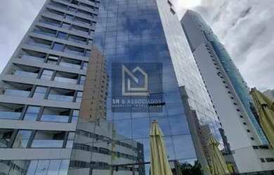 Imagem: O studio possui 1 Dormitório, 1 Banheiro, 40m² de Área e