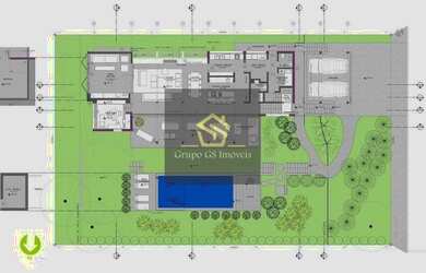 Imagem 9: Casa com 5 dormitórios à venda, 504 m² por R$ 3.750.000,00 - Condomínio Villa Lombarda - V