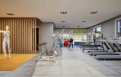 Imagem 14: MAXXI GARDEN. Piscina, Churrasqueira, 57m² de Áreae1 Banheiro