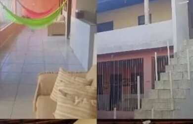 Imagem: A casa possui 3 Dormitórios, 3 Banheiros, 3 Vagas na garagem