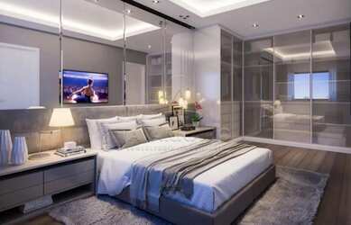 Imagem: O apartamento possui 3 Dormitórios, 2 Banheiros, 2 Vagas na