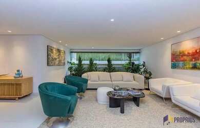 Imagem: O apartamento possui 4 Dormitórios, 5 Banheiros, 4 Vagas na