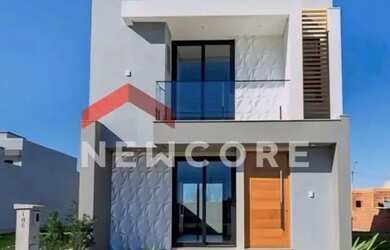 Imagem: A casa possui 3 Dormitórios, 3 Banheiros, 2 Vagas na garagem