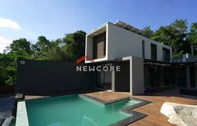 Imagem: A casa em condomínio possui 4 Dormitórios, 5 Banheiros, 4