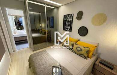 Imagem: O apartamento possui 2 Dormitórios, 2 Banheiros, 1 Vaga na