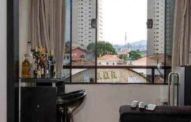 Imagem: O apartamento possui 2 Dormitórios, 1 Banheiro, 2 Vagas na