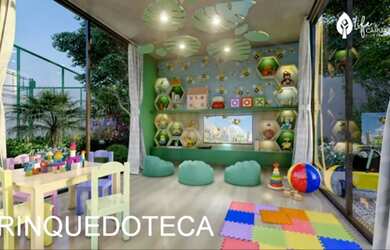 Imagem: O apartamento possui 3 Dormitórios, 1 Banheiro, 1 Vaga na garagem