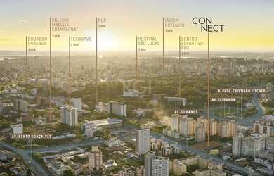 Imagem 1: Apartamento para Venda - 27m², 1 dormitório, sendo 1 suites, 1 vaga - Partenon