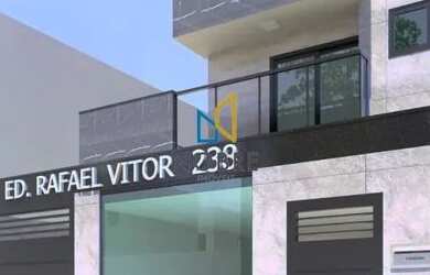 Imagem: O apartamento na cobertura possui 3 Dormitórios, 2 Banheiros