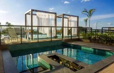 Imagem: O apartamento possui 3 Dormitórios, 1 Banheiro, 2 Vagas na