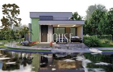 Imagem: A casa em condomínio possui 3 Dormitórios, 4 Banheiros, 4