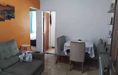 Imagem: O apartamento possui 2 Dormitórios, 1 Banheiro, 55m² de Área