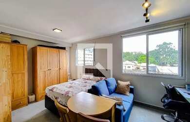 Imagem: O apartamento possui 1 Dormitório, 1 Banheiro, 24m² de Área