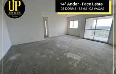 Imagem: O apartamento possui 3 Dormitórios, 2 Banheiros, 2 Vagas na