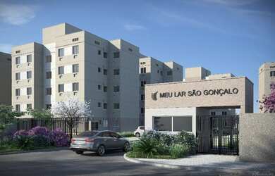 Imagem: O apartamento possui 2 Dormitórios, 1 Banheiro, 40m² de Área