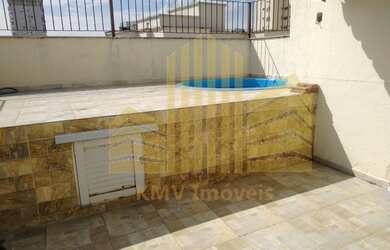 Imagem: O apartamento na cobertura possui 3 Dormitórios, 2 Banheiros