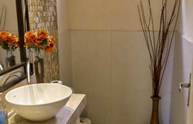 Imagem: A casa em condomínio possui 4 Dormitórios, 4 Banheiros, 2