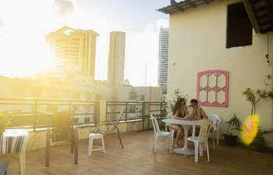 Imagem 3: linda cobertura em frente a praia no rio vermelho